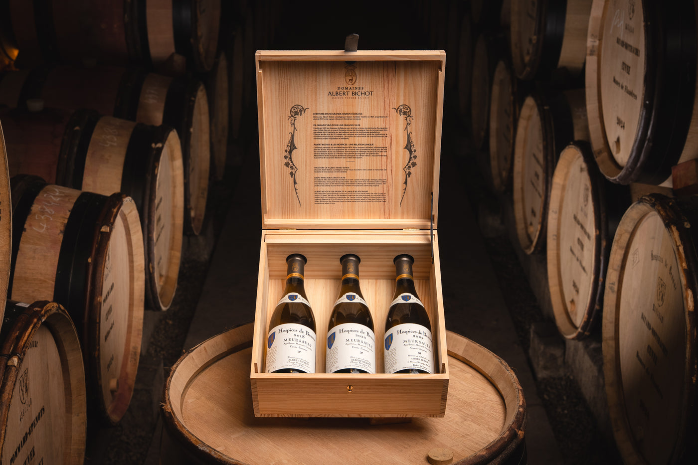 Coffret Verticale Hospices de Beaune - Meursault Cuvée Goureau