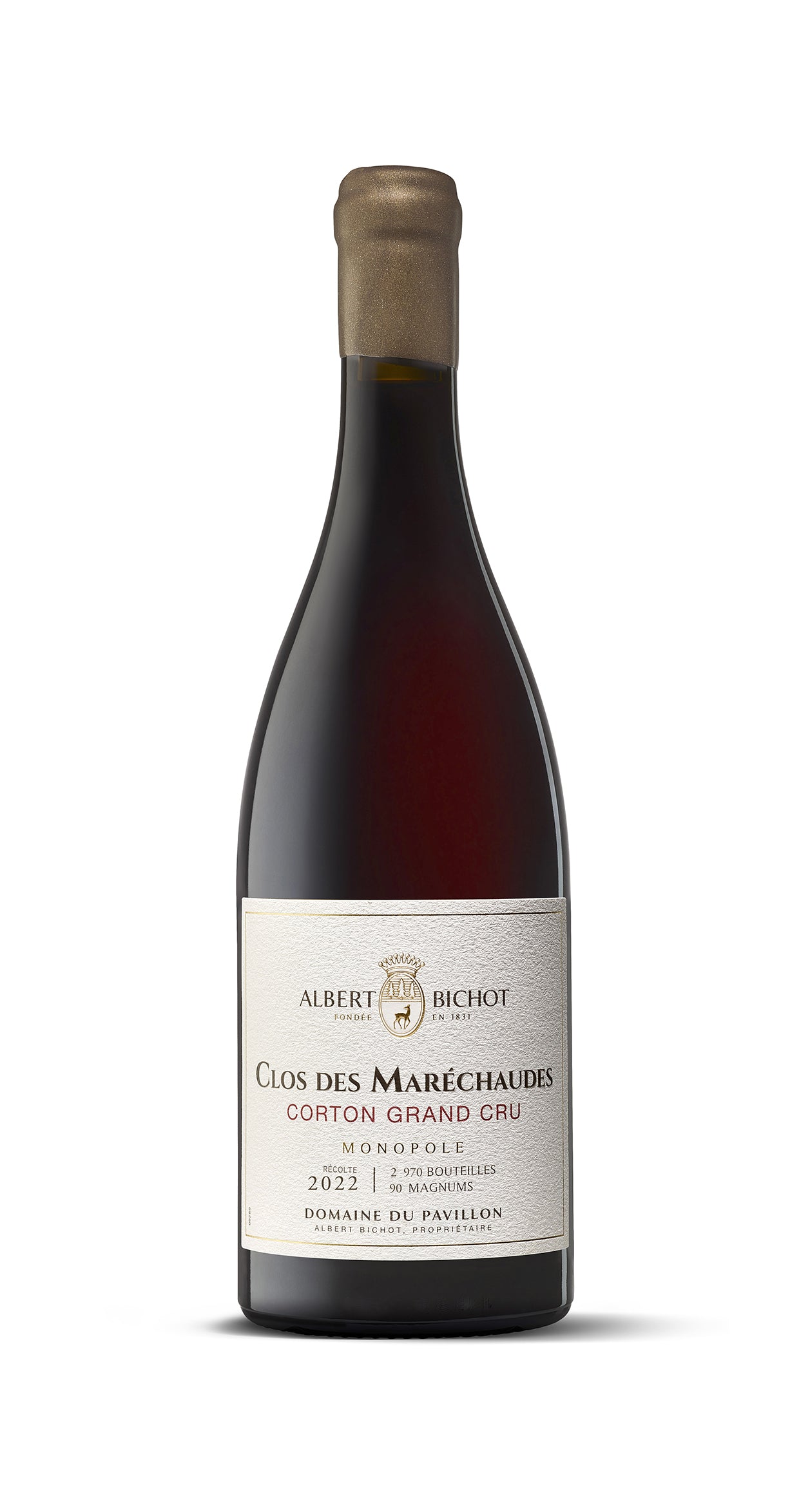 Corton Grand Cru "Clos des Maréchaudes" Monopole Domaine du Pavillon 2022